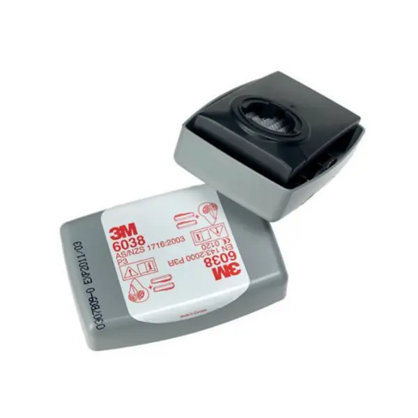 Image of 3M 3M Particulate Filter 6038 P3 R (Pack of 20) 3M6038