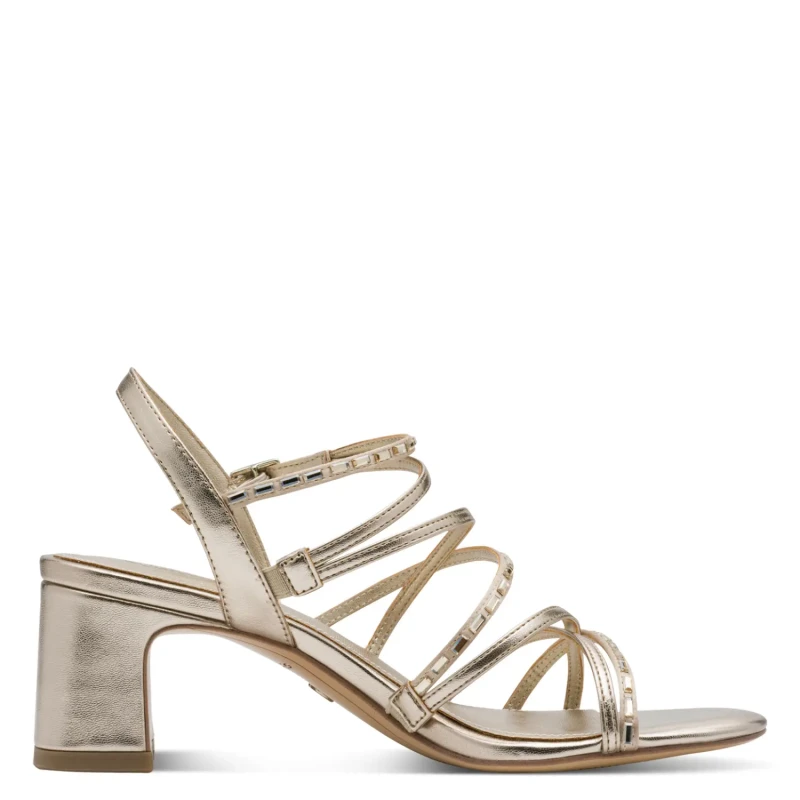 Image of tamaris Womens heeled sandals Tamaris 1-28329-46 Argente Female 35