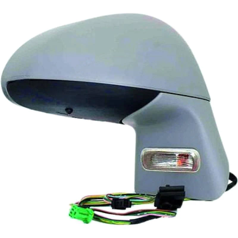 Image of DIEDERICHS 4072324 Wing mirror Right, Electronically foldable, primed Outside Mirror (50)