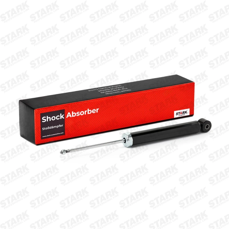 Image of STARK SKSA-0132544 Shock absorber Rear Axle, Gas Pressure, Twin-Tube, Telescopic Shock Absorber, Bottom eye Shock Absorber (854)
