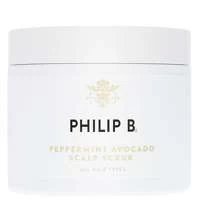 image of PHILIP B. Treatments + Masques Peppermint Avocado Scalp Scrub 236ml