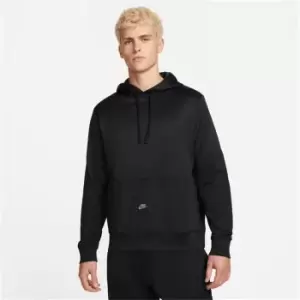 Image of Nike Dri-Fit Fleece Hoodie Mens - Black