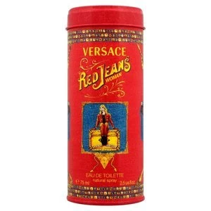 image of Versace Red Jeans Eau de Toilette For Her 75ml