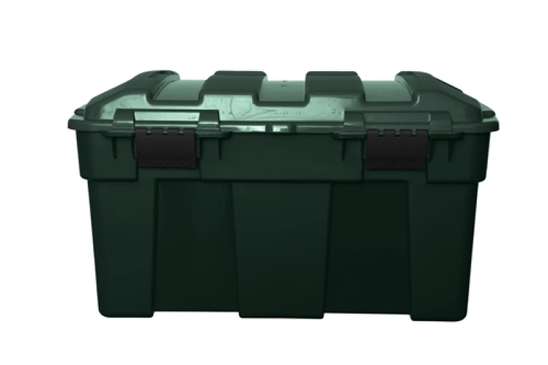 Image of Whitefurze Garden Storage Trunk, Forest Green