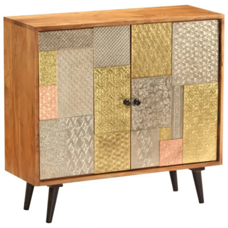 Image of VIDAXL Sideboard 80x30x75cm Solid Acacia Wood Vidaxl 8719883551586