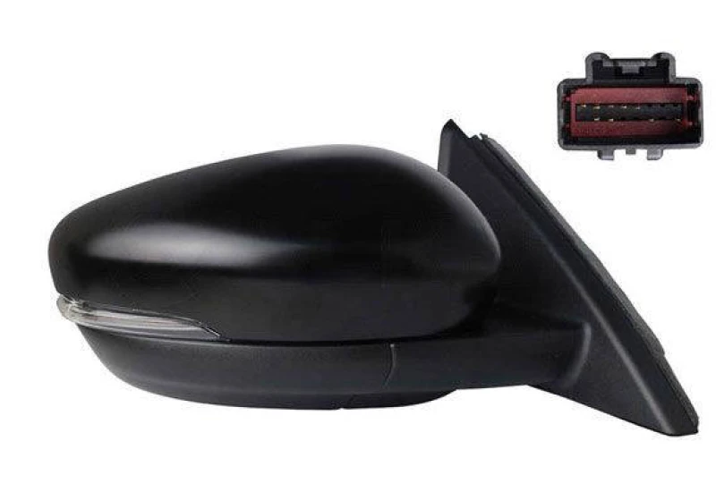 Image of ALKAR 6152731 Wing mirror Right, Electric, with Peripheral Lighting, primed Outside Mirror (50)