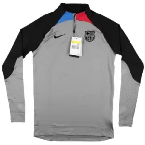 image of 2022-2023 Barcelona CL Drill Top (Grey)