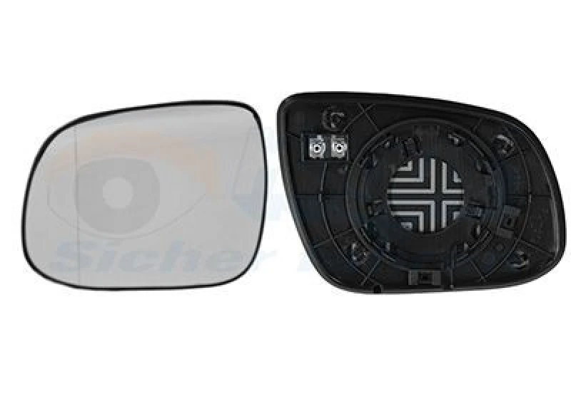 Image of VAN WEZEL Wing mirror glass VAN WEZEL 8355837