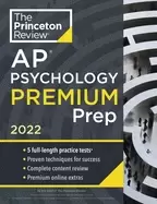 Image of princeton review ap psychology premium prep 2022 5 practice tests complete