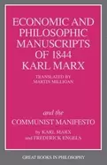 Image of economic and philosophic manuscripts of 1844 and the communist manifesto