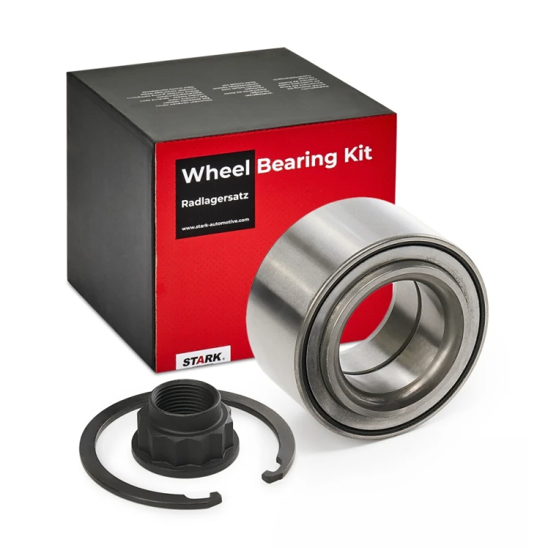 Image of STARK SKWB-0180084 Wheel bearing kit Front axle both sides, with integrated magnetic sensor ring Wheel Bearing Kit (654)
