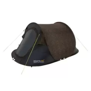 Image of Regatta Malawi Printed 2 Person Pop Up Tent - GrpLf/MgmCam