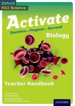 Image of Activate biology Question Progress Succeed Teacher handbook by Simon Broadley