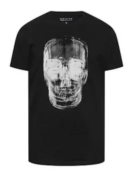 image of BadRhino X-ray Skull T-Shirt - Black, Size 3XL, Men