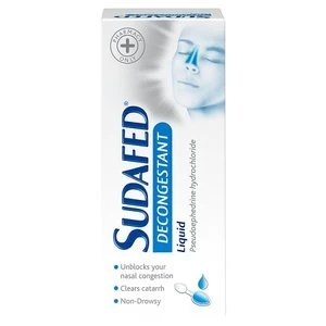 Image of Sudafed Decongestant Liquid - 100ml