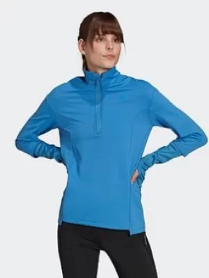 Image of adidas Cold.rdy Running Cover-up, Black Size XS Women