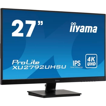 image of iiyama ProLite 27" XU2792UHSU 4K Ultra HD IPS LED Monitor