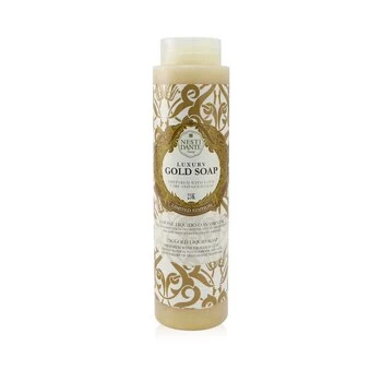 Image of Nesti Dante60 Anniversary Luxury Gold Soap With Gold Leaf - 23K Gold Liquid Soap (Limited Edition) 300ml/10.2oz