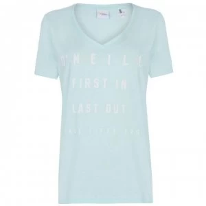 Image of ONeill First In T Shirt Ladies - Water