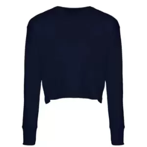 Image of Next Level Womens/Ladies Long-Sleeved T-Shirt (XXL) (Midnight Navy)