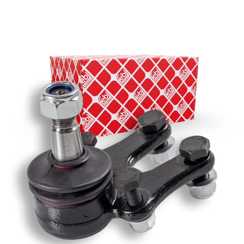 Image of FEBI BILSTEIN 23246 Ball joint Front Axle Right, with nuts, with bolts/screws Support-/Steering Link (2462)