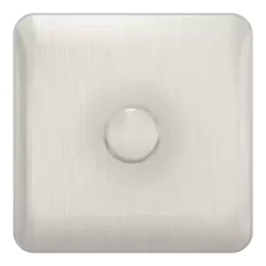 Image of Schneider LSD Mains Dimmer Switch 1G 1W 250W Stainless Steel - GGBL6011CSSS
