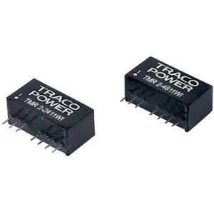 image of TracoPower TMR 2 2422WI DCDC converter print 24 Vdc 12 Vdc 12 Vdc 85 mA 2 W No. of outputs 2 x