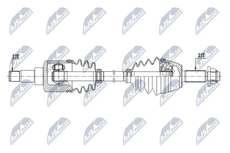 Image of NTY Drive shaft NTY NPW-FR-172