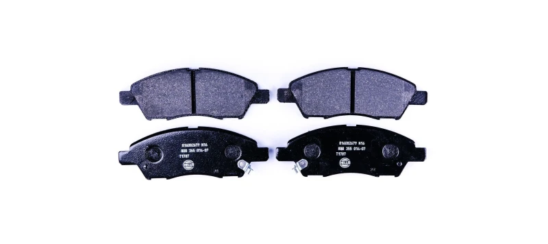 Image of HELLA Brake pad set HELLA 8DB 355 014-071