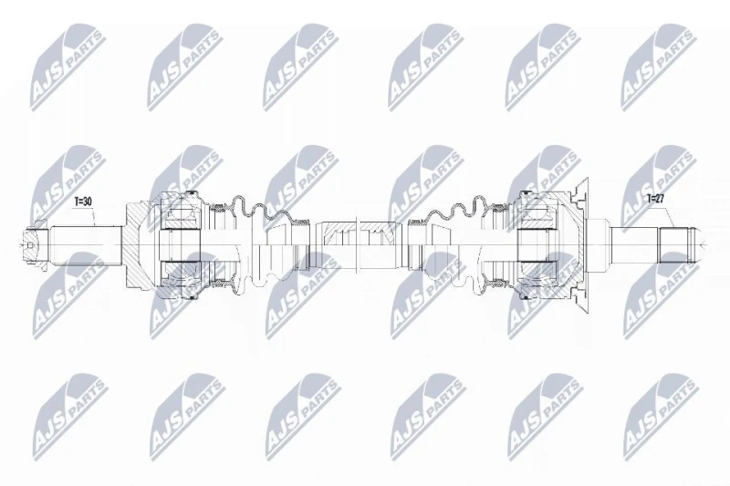 Image of NTY Drive shaft NTY NPW-BM-069