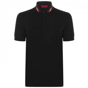 image of Hugo Boss Dewayne Polo Shirt Black Size L Men