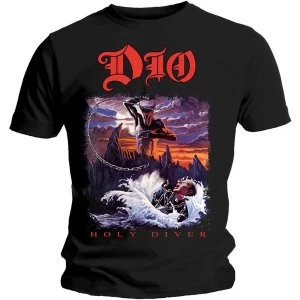 Image of Dio - Holy Diver Unisex Large T-Shirt - Black