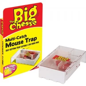 Image of STV The Big Cheese Multi-Catch Humane Pre-Baited Mouse Trap