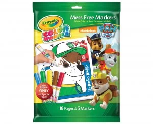 image of Crayola Paw Patrol Color Wonder Set