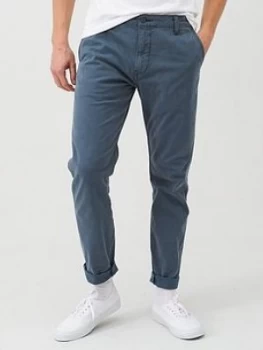 Image of Levis Standard Taper Fit Chinos - Dark Slate, Dark Slate, Size 31, Inside Leg Regular, Men