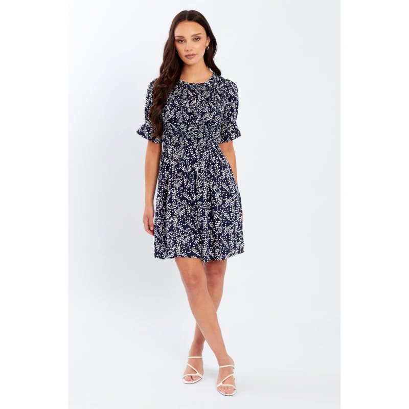 Image of Be You Mini Tea Dress - Blue Blue 10