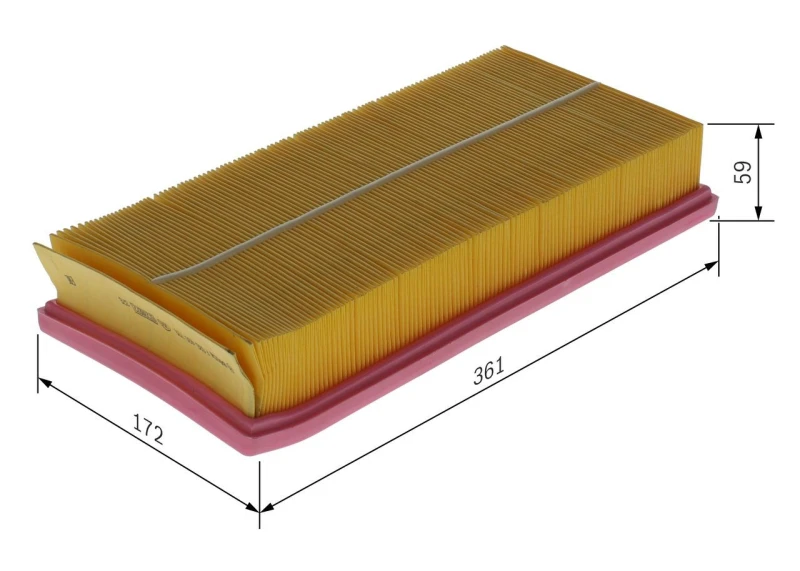 Image of Air filter Bosch F 026 400 739