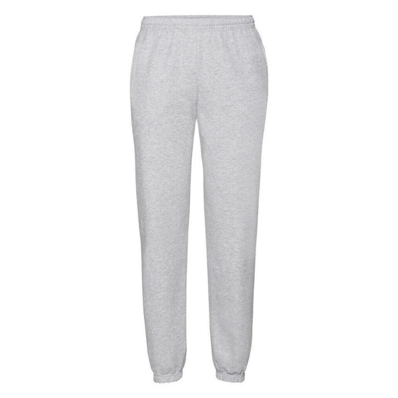 Image of Fruit Of The Loom Fruit of the Loom Men Jogging Bottoms in Grey Size: 3X-Large Grey XXXL Male 5063238093836