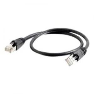 Image of C2G 5m Cat6a Shielded Patch - Black