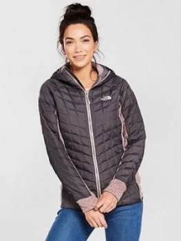 Image of The North Face Thermoball Gordon Lyons Hoodie GreyMisty Rose GreyMisty Rose Size L Women