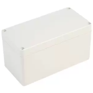 Image of R-TECH 524327 Polycarbonate Enclosure 160 x 80 x 85 Grey