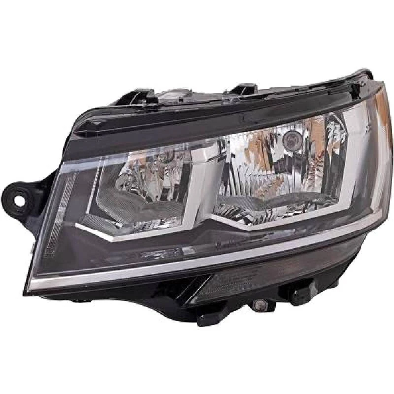 Image of DIEDERICHS 2274281 Headlights Priority Parts WY21W, with bulb for daytime running light, Left, with motor for headlamp levelling, Halogen Headlight (