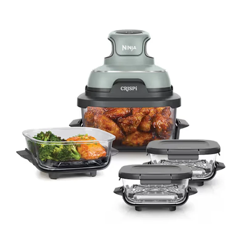 Image of Ninja CRISPi FN101UKPK Portable 4-in-1 Glass Air Fryer 3.8L