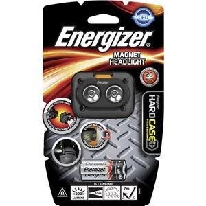 Image of Original Energizer Hard Case Pro Magnet Headlight with 3 x AAA Alkaline Batteries