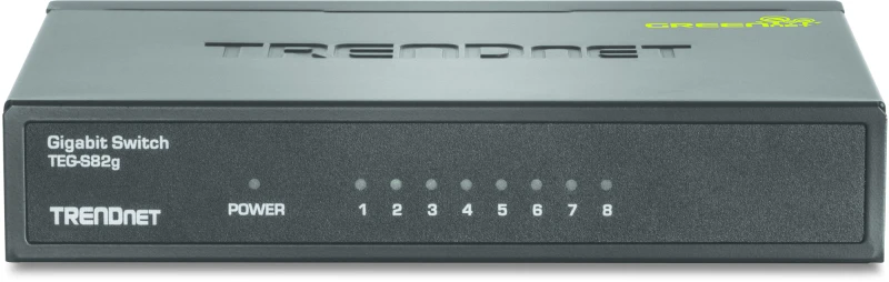 Image of Trendnet GREENnet Unmanaged Gigabit Ethernet (10/100/1000) Black