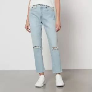Image of Polo Ralph Lauren Distressed Denim Straight-Leg Jeans - W31