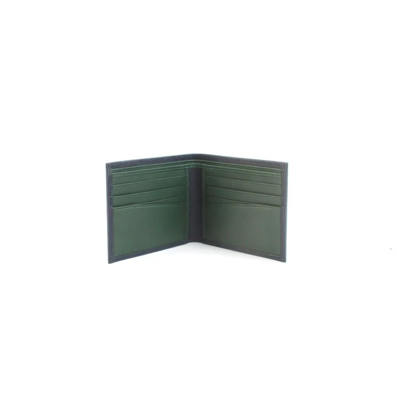 Image of Eastern Counties Leather Mens Carter Leather Slimline Card Wallet in Navy Navy Male One Size