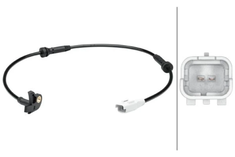 Image of HELLA ABS sensor HELLA 6PU 012 679-181