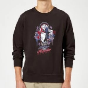 Image of DC Comics Suicide Squad Daddys Lil Monster Sweatshirt - Black