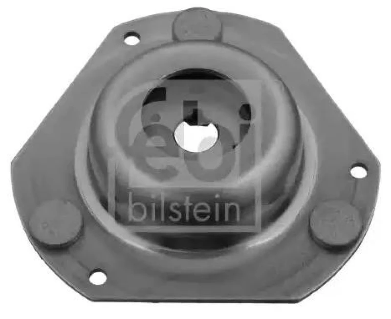 Image of FEBI BILSTEIN 100788 Top strut mount Front Axle, without ball bearing Elastomer Suspension Strut Support Bearing (1180)